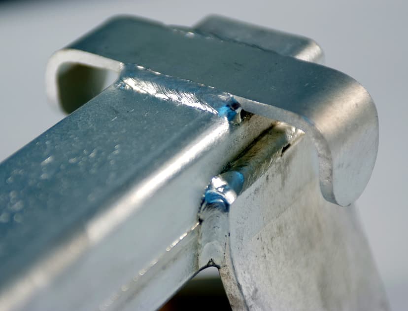 VT Inspection ensures weld integrity.